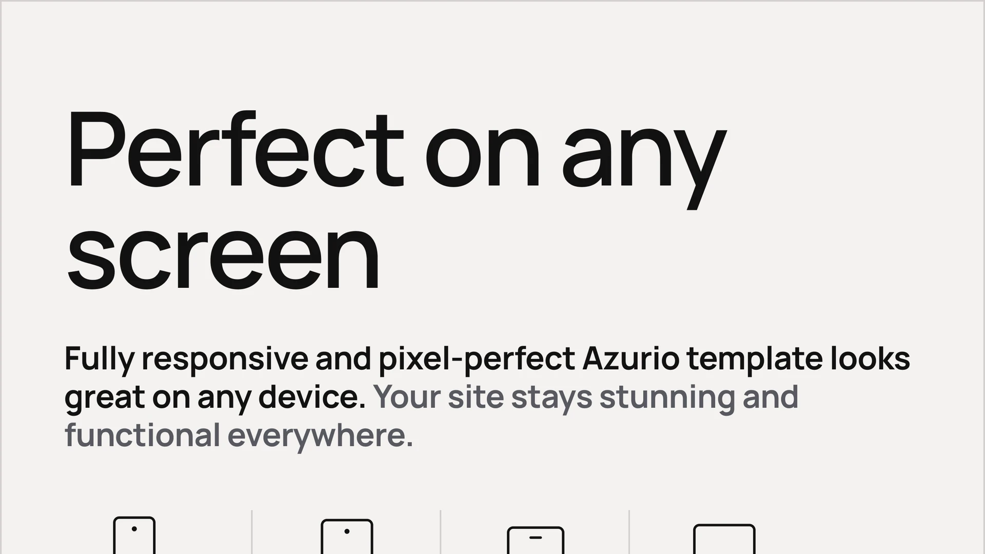 Azurio - Digital Agency & Personal Portfolio HTML Template