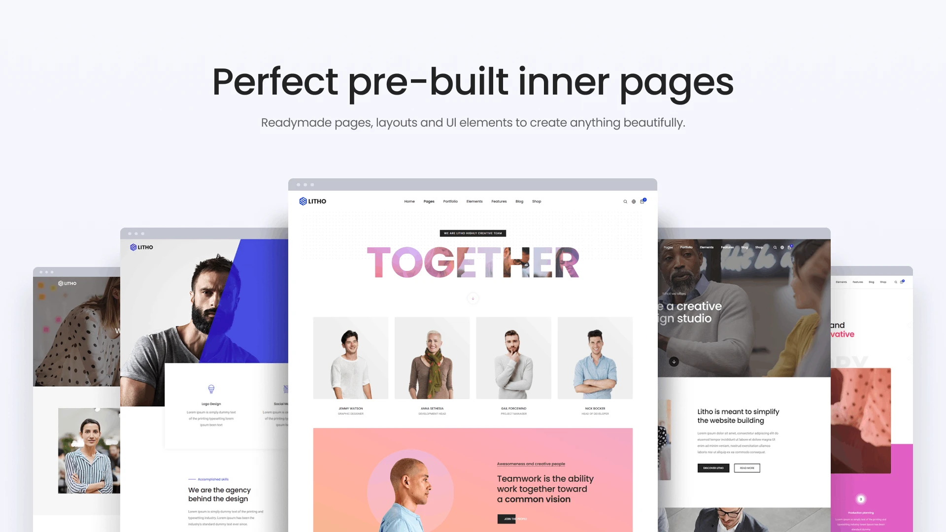 Litho - The Multipurpose HTML5 Template