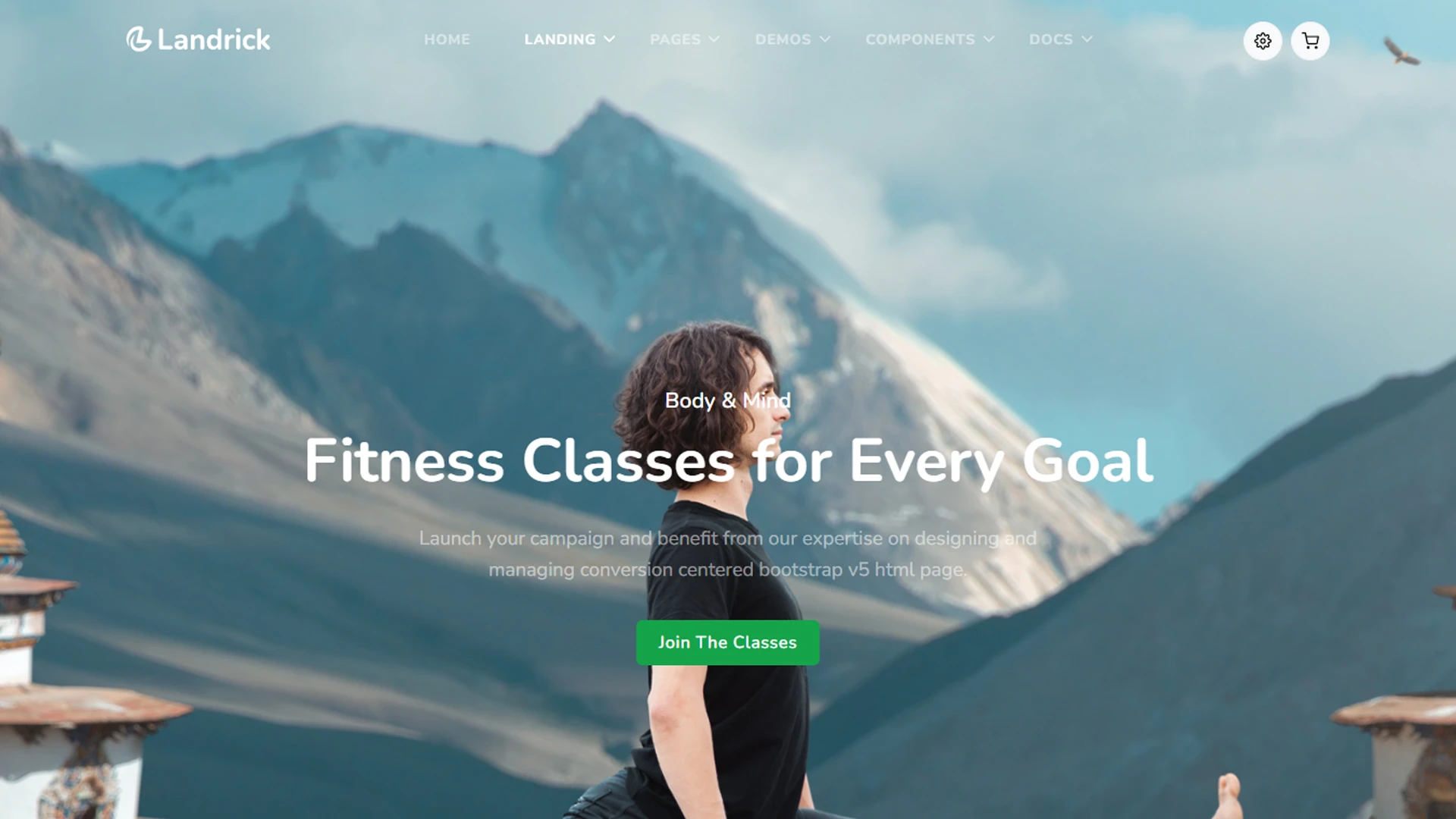 Landrick - App, Saas & Software Landing & Admin Dashboard Bootstrap 5 Template
