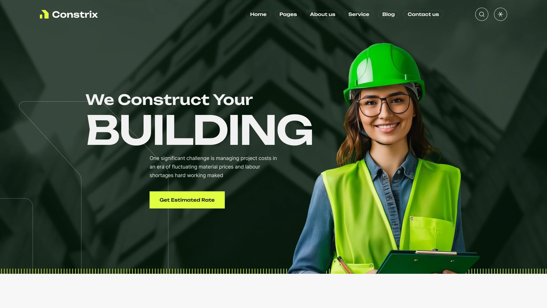 Constrix - Creative Construction Ecommerce WordPress Theme Woocommerce Elementor