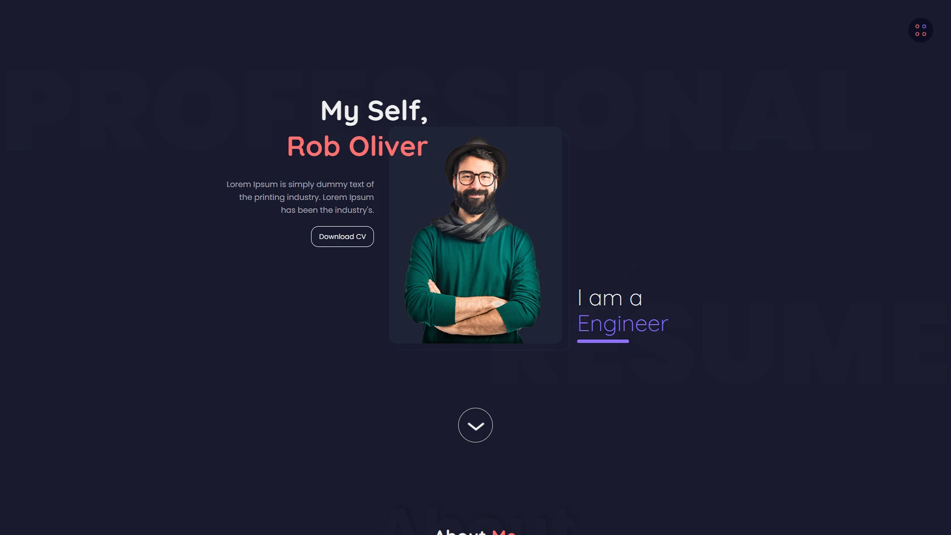 Brog - Personal Portfolio Bootstrap + React Template