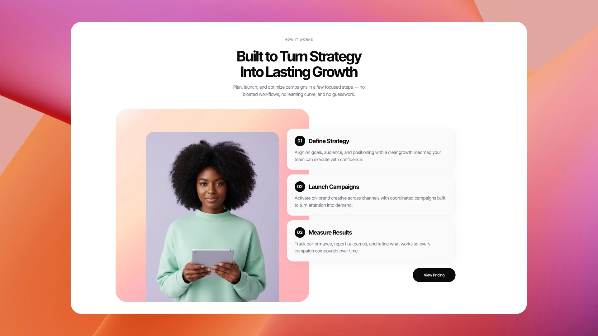 Growthly - Marketing Agency Template