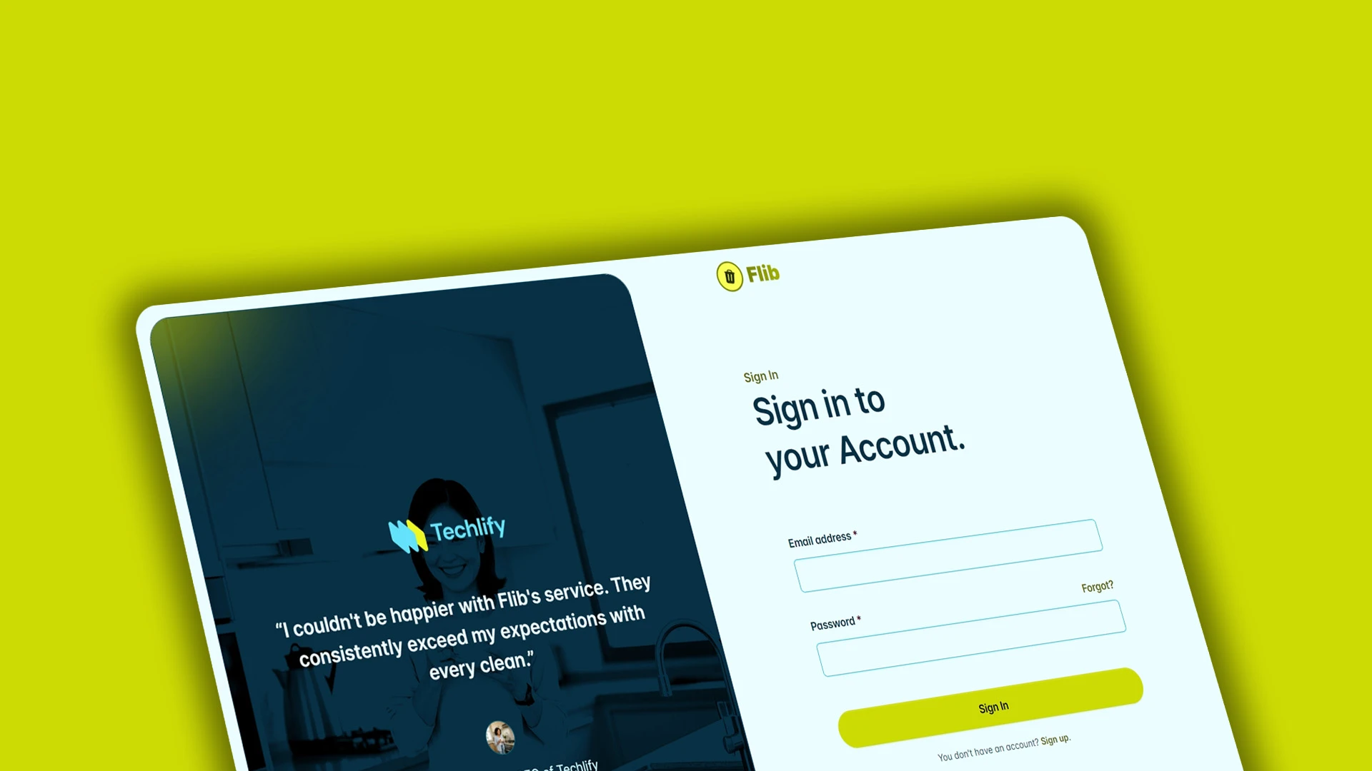 Flib - HTML Website Template For Premium Home Cleaning Services