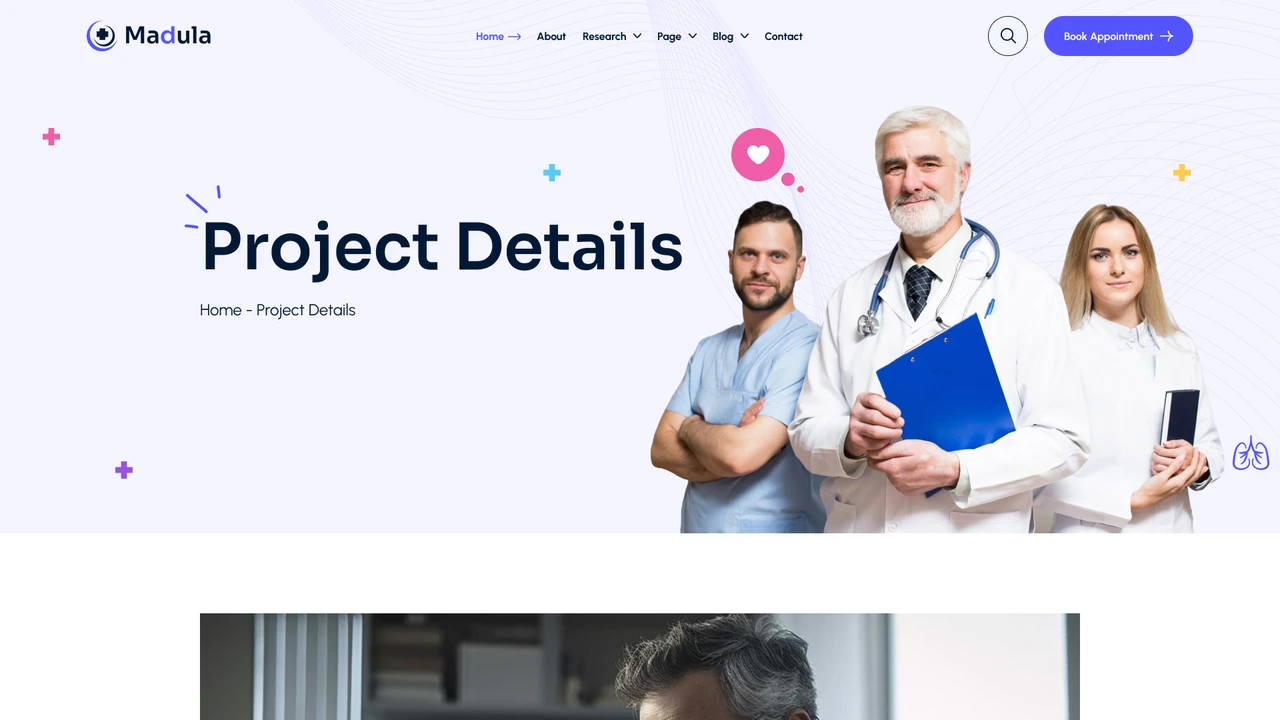 Madula - Health & Medical Figma Template