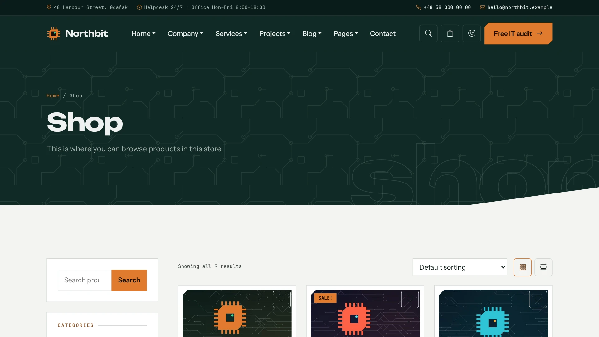 Northbit - IT Services & Solutions WordPress Theme