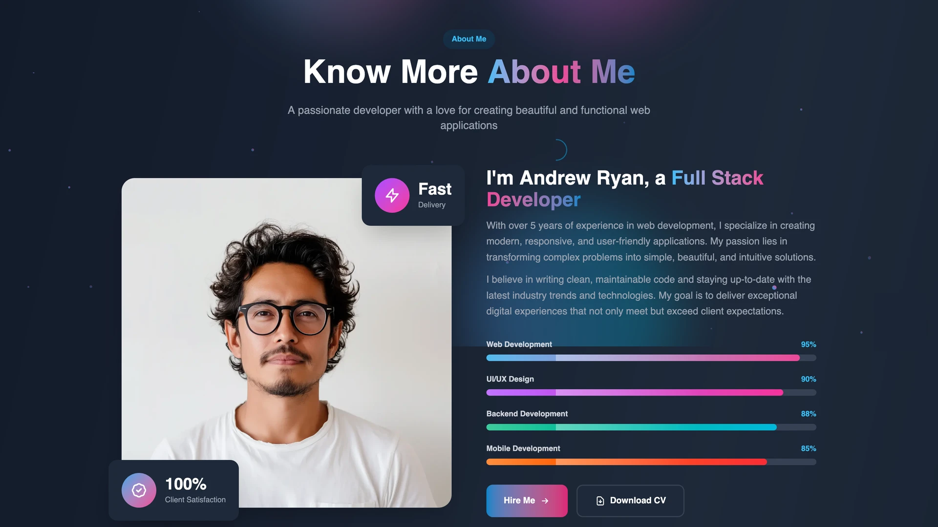DevPort - Developer Portfolio & Resume HTML Template