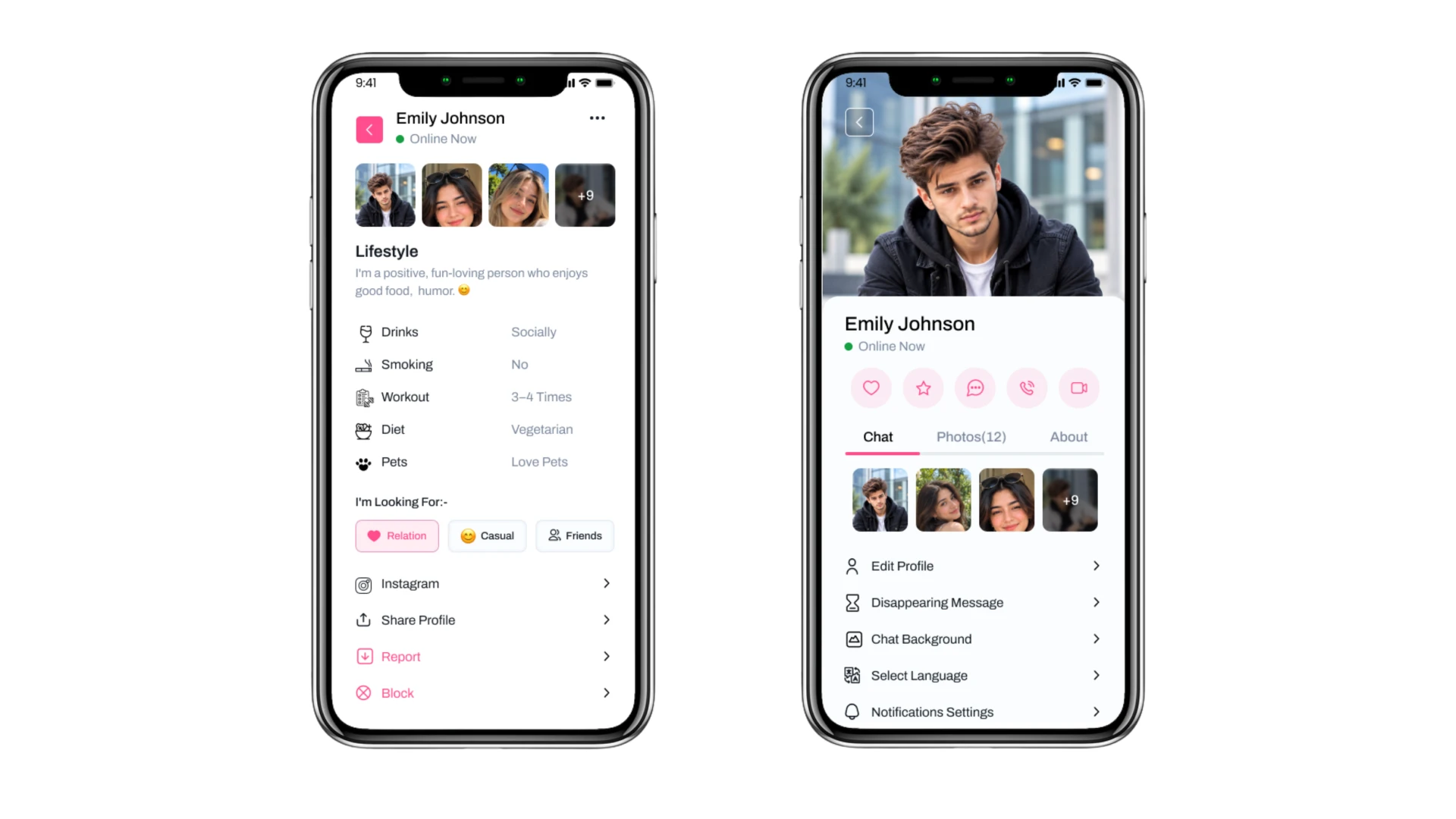 Loviya - Modern Dating & Matchmaking App UI Kit (Screenshot 12 of 17)