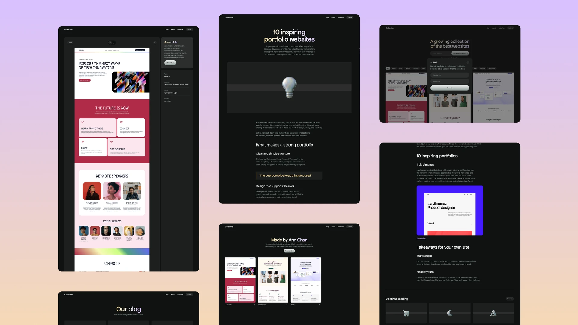 Collective - Directory, Gallery & Inspiration Framer Template