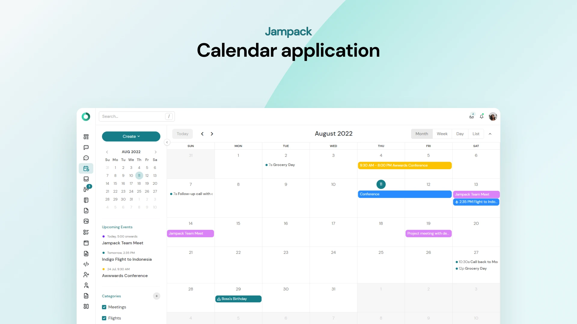 Jampack - Powerful Admin Dashboard & SaaS App Template