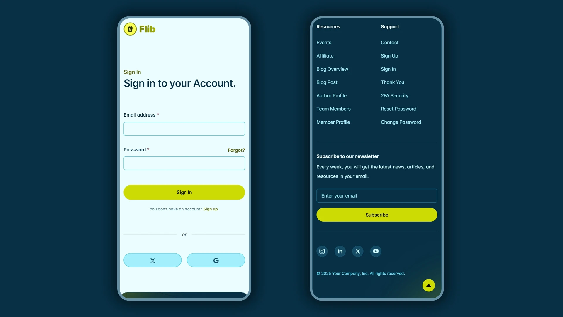 Flib - HTML Website Template For Premium Home Cleaning Services