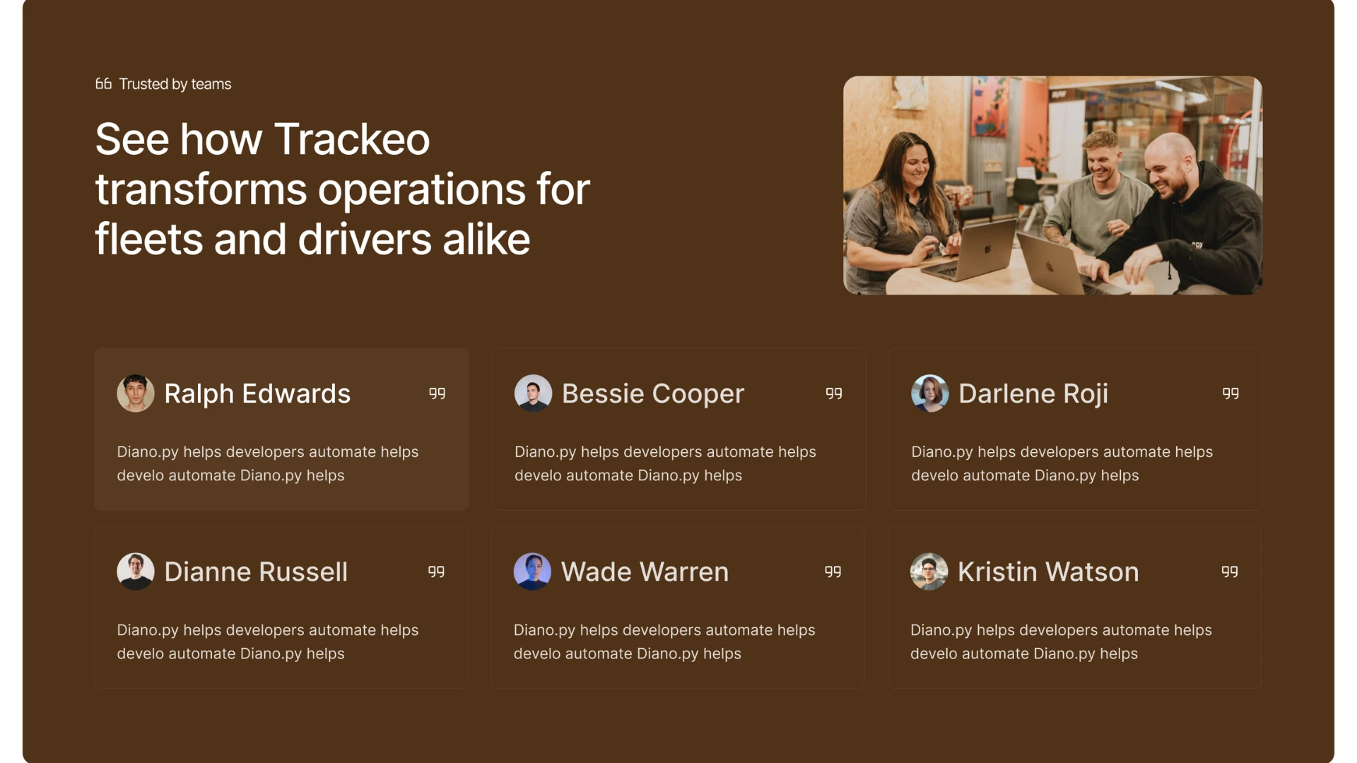 Trackeo - Next.js 16 Fleet Tracking & Logistics SaaS Template