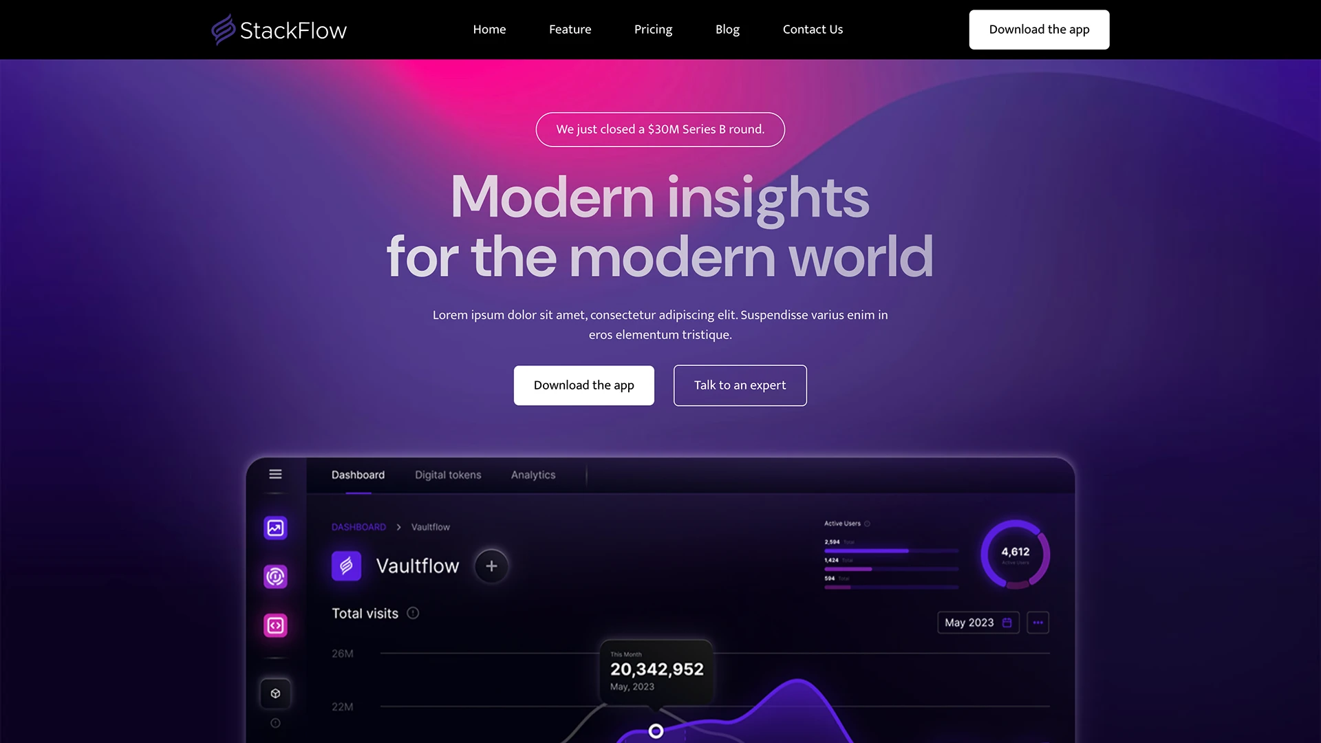 STAQ - Landing Page Bundle