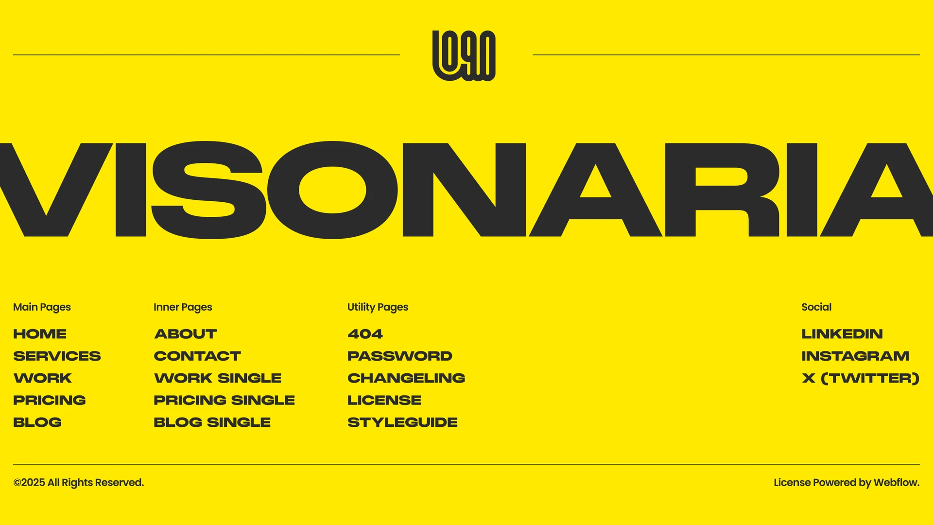 Visonaria - Creative Agency & Digital Studio HTML Template