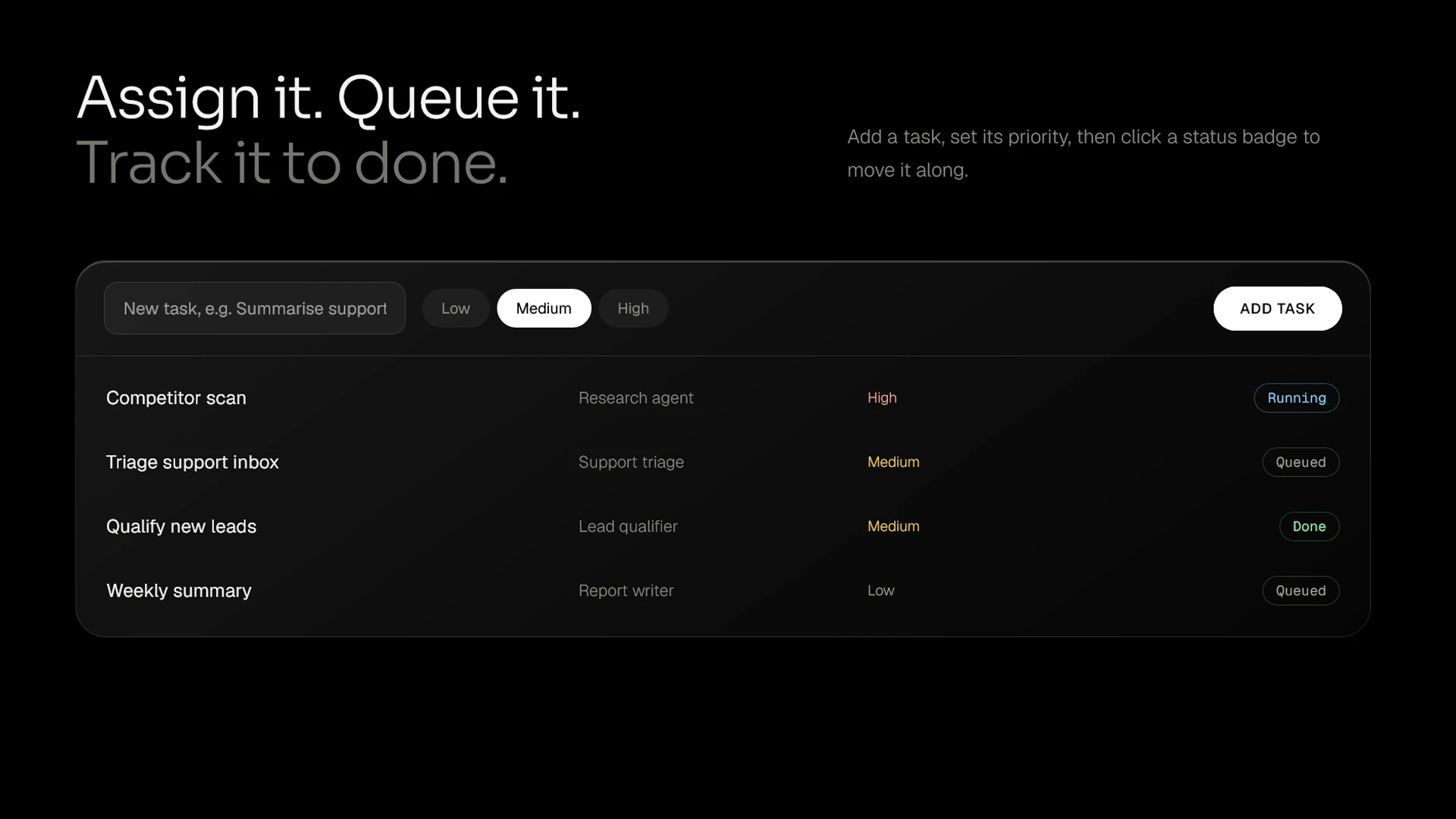 Synqora - AI Agent Management SaaS Landing Page Template (Screenshot 4 of 4)