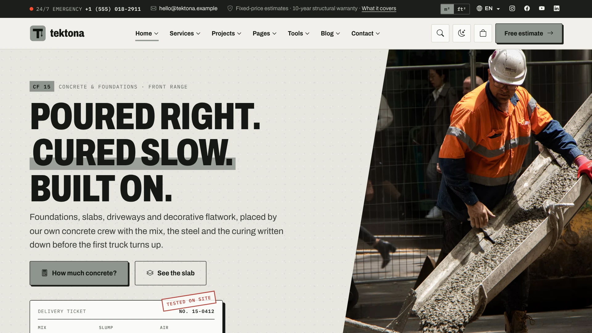 Tektona - Construction & Renovation HTML Template