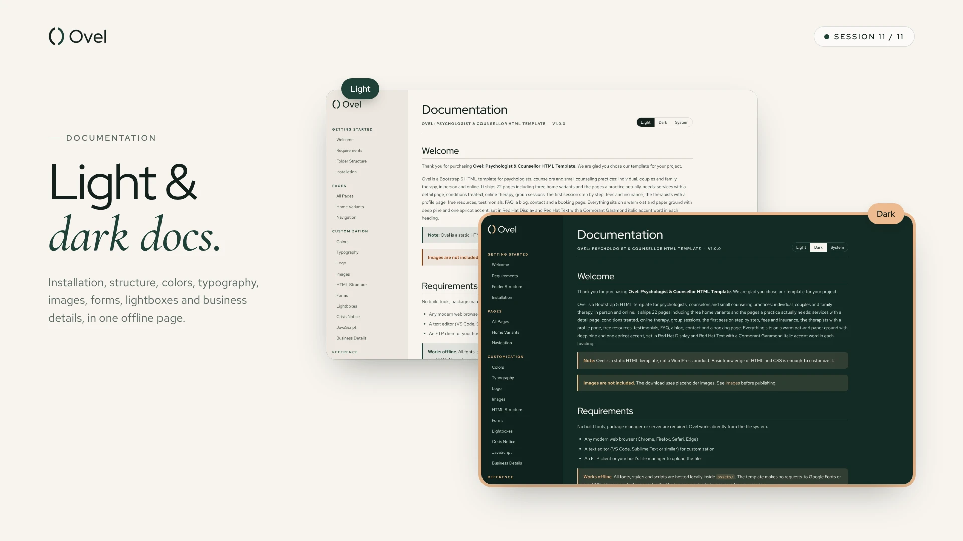 Ovel - Psychologist & Counsellor HTML Template (Screenshot 10 of 10)
