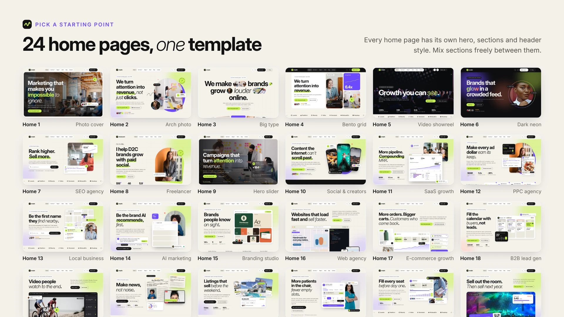Amplio - Digital Marketing Agency HTML Template
