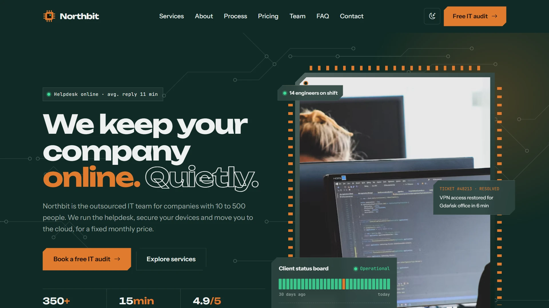 Northbit - IT Services & Solutions HTML Template