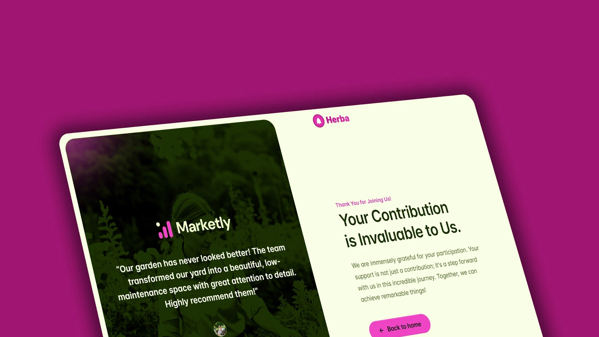Herba - Innovative Landscaping and Green Spaces HTML Website Template