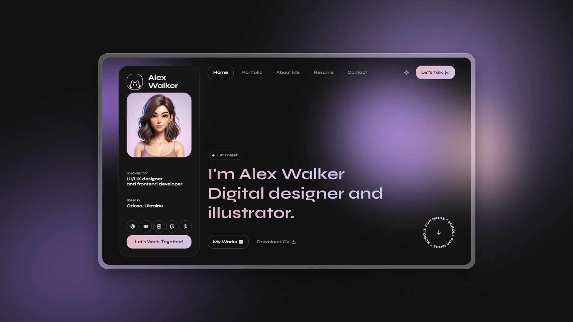 Braxton - Personal Portfolio & Resume HTML Template