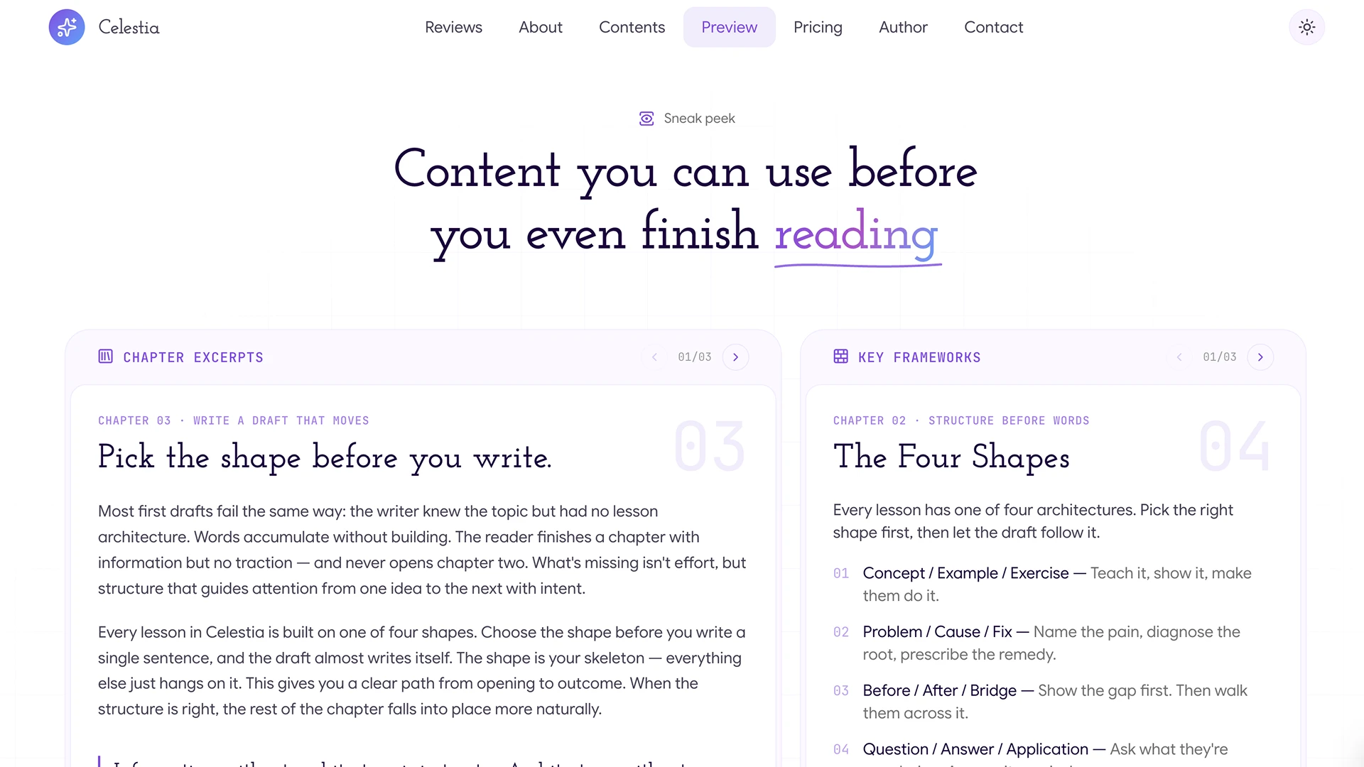 Celestia - Modern Book Launch Template