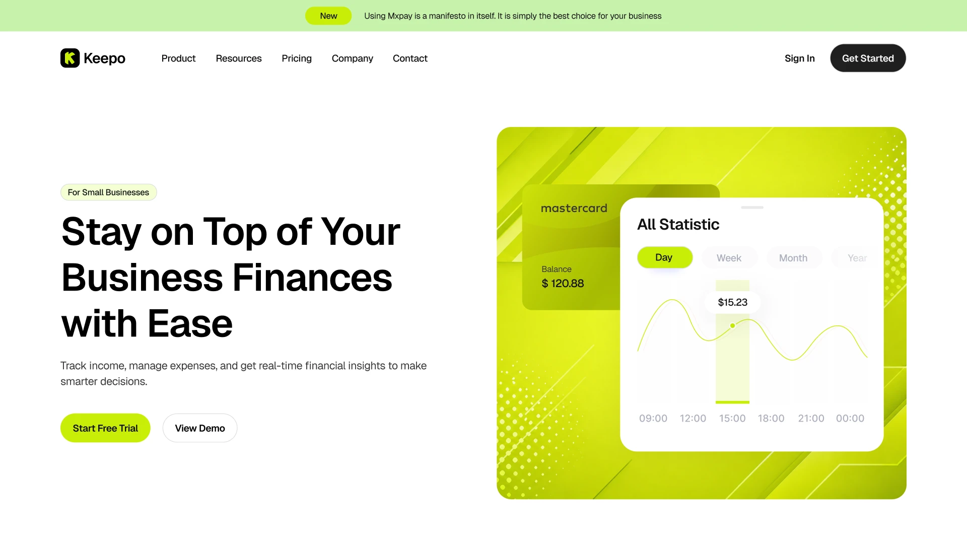 Keepo - Bookkeeping SaaS Framer Template