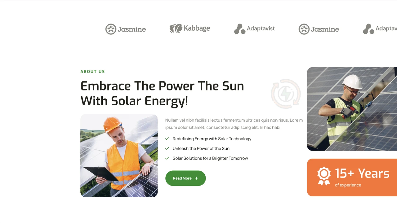 Solarex - Solar & Renewable Energy WordPress Theme