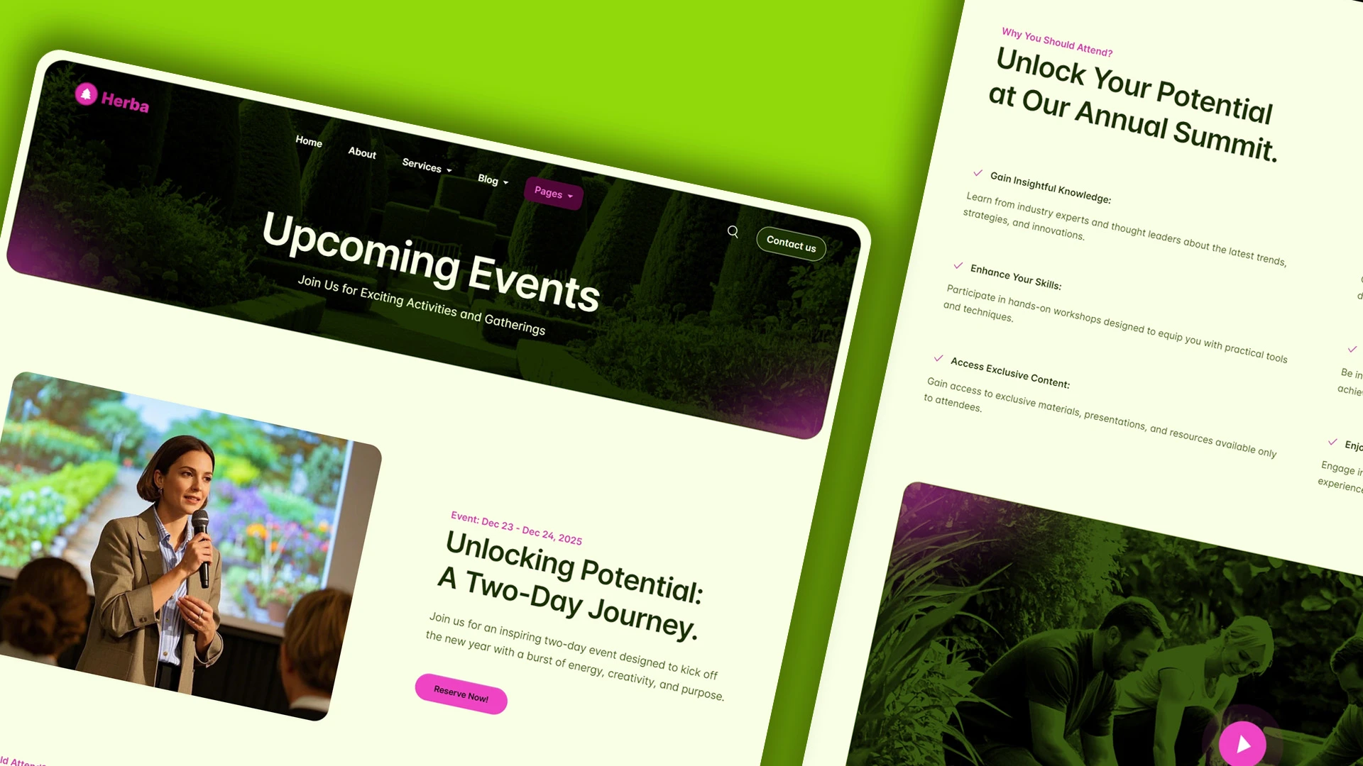 Herba - Innovative Landscaping and Green Spaces HTML Website Template