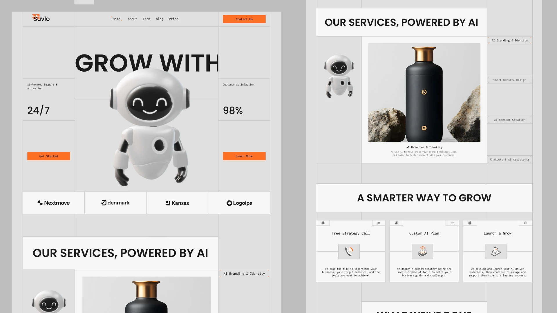 Savlo - Modern Portfolio Framer Template