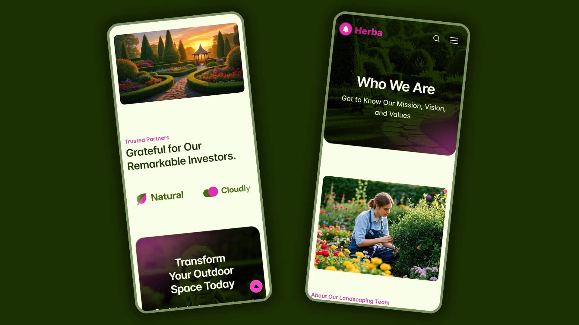 Herba - Innovative Landscaping and Green Spaces HTML Website Template