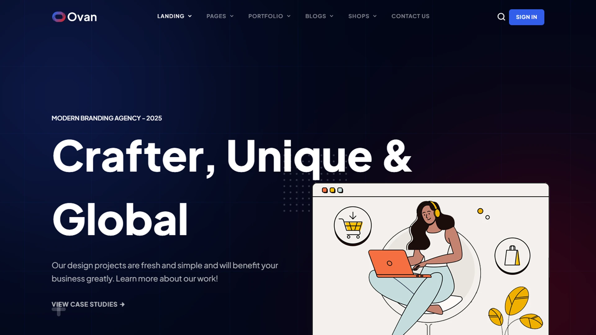 Ovan - React Multipurpose Business & Corporate Template