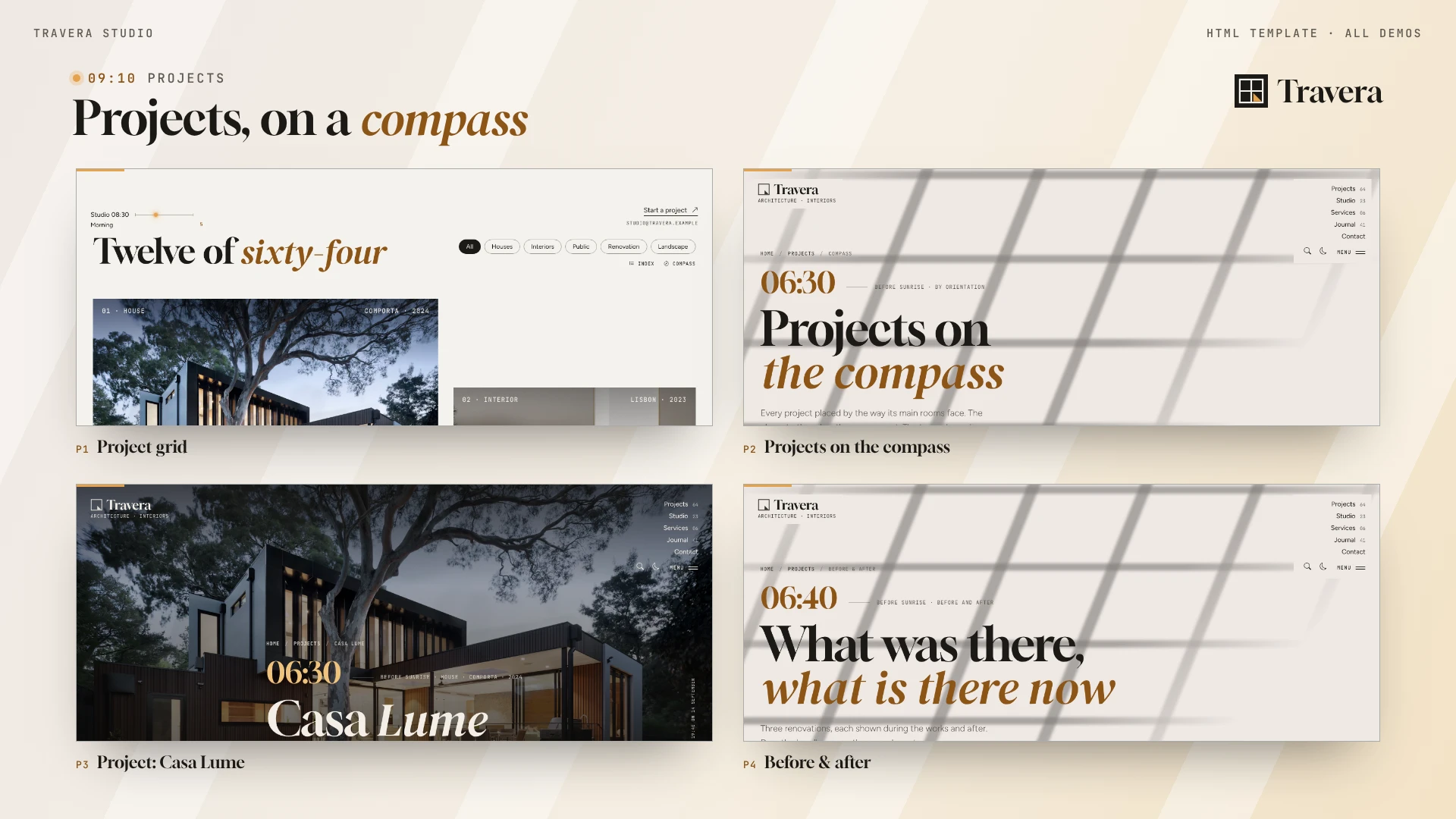 Travera - Architecture & Interior Design HTML Template (Screenshot 4 of 16)