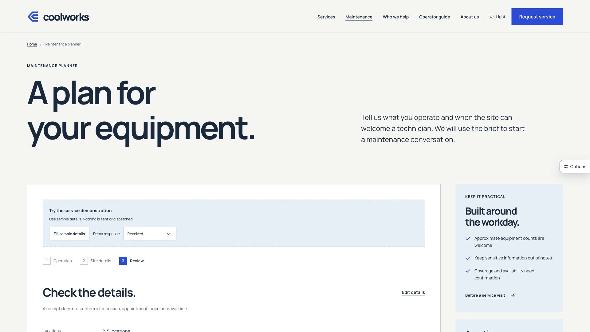 Coolworks - Commercial Refrigeration Repair HTML Template