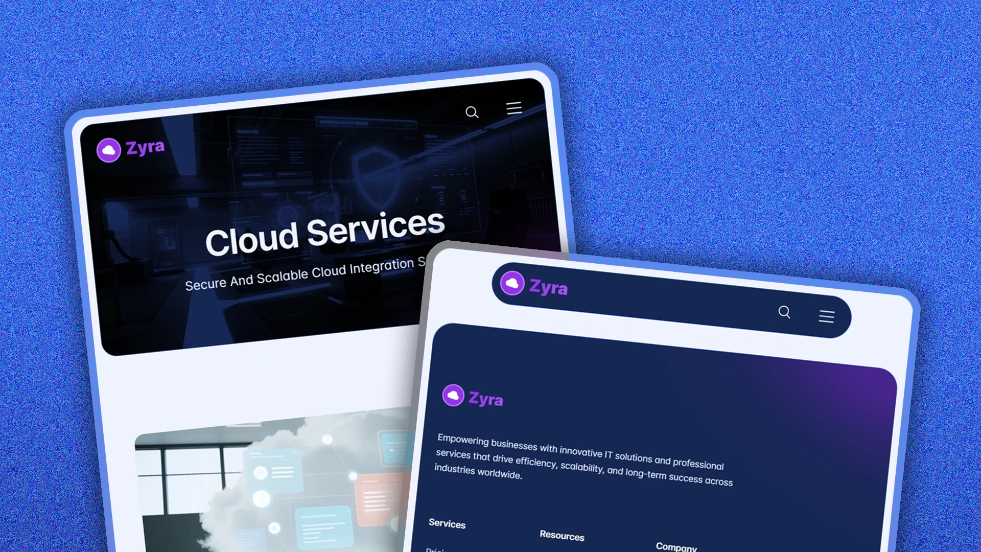 Zyra - Multipurpose IT Solutions & Business Services HTML Website Template