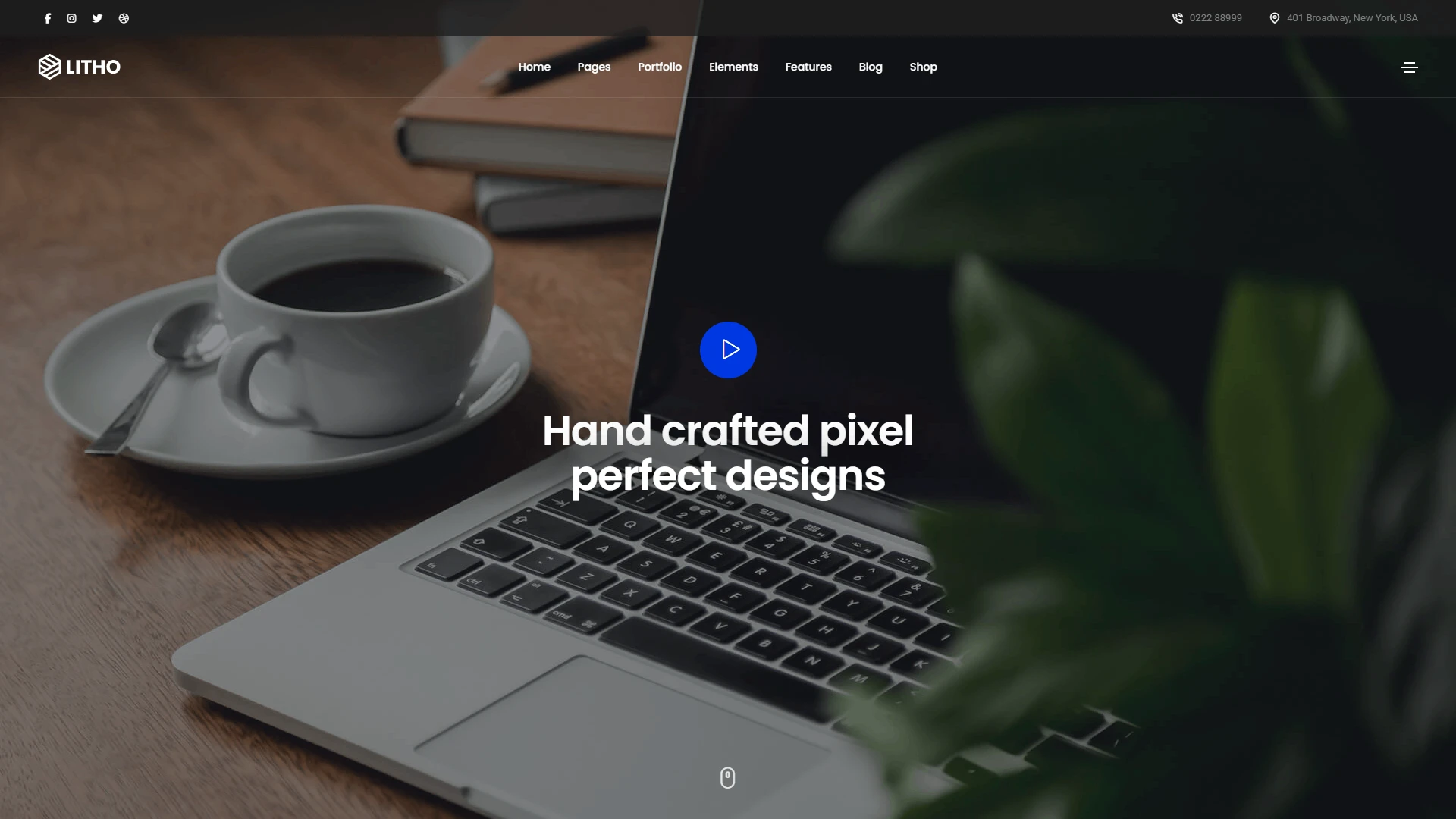 Litho - The Multipurpose HTML5 Template