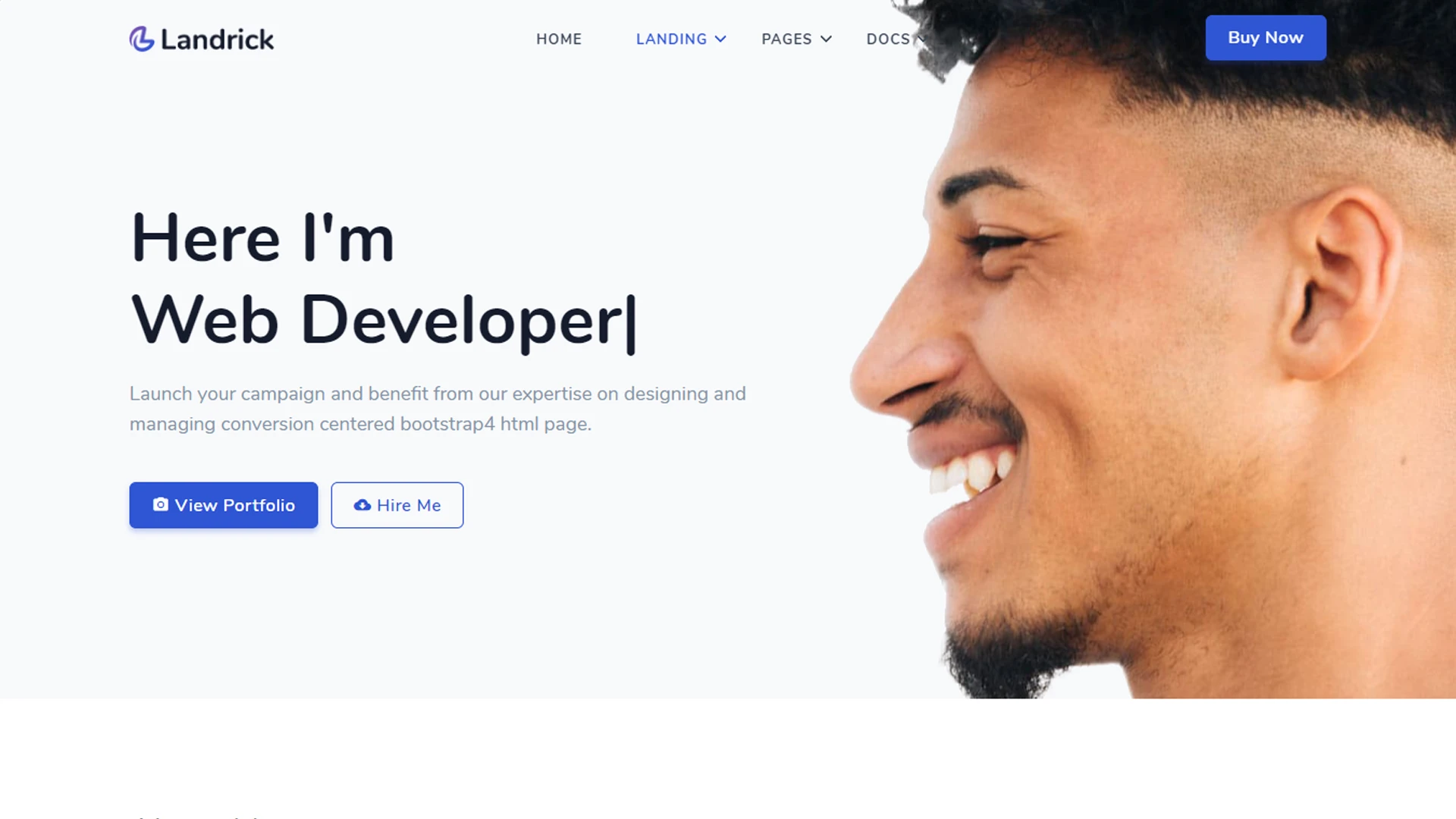 Landrick - App, Saas & Software Landing & Admin Dashboard Bootstrap 5 Template