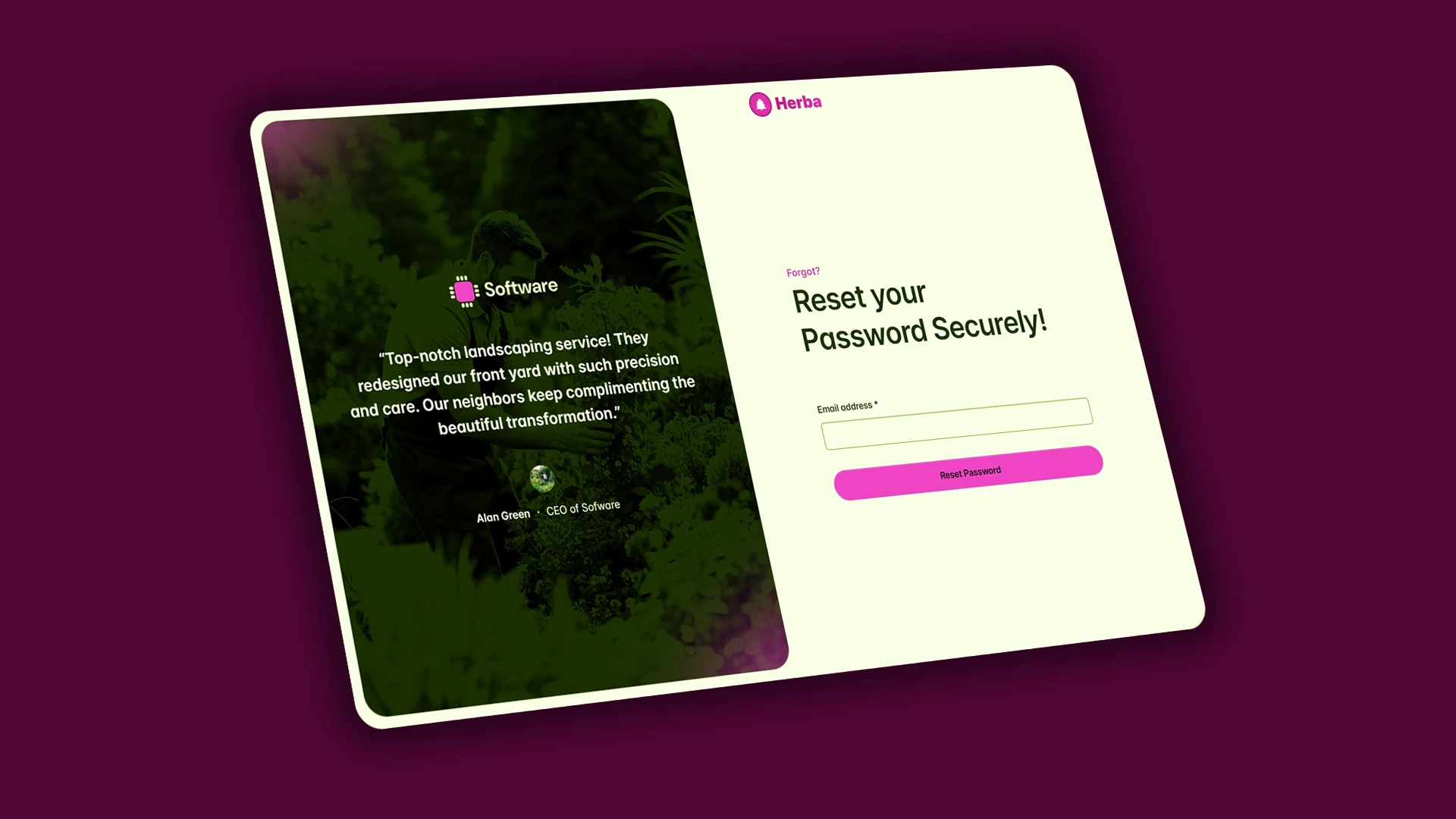 Herba - Innovative Landscaping and Green Spaces HTML Website Template