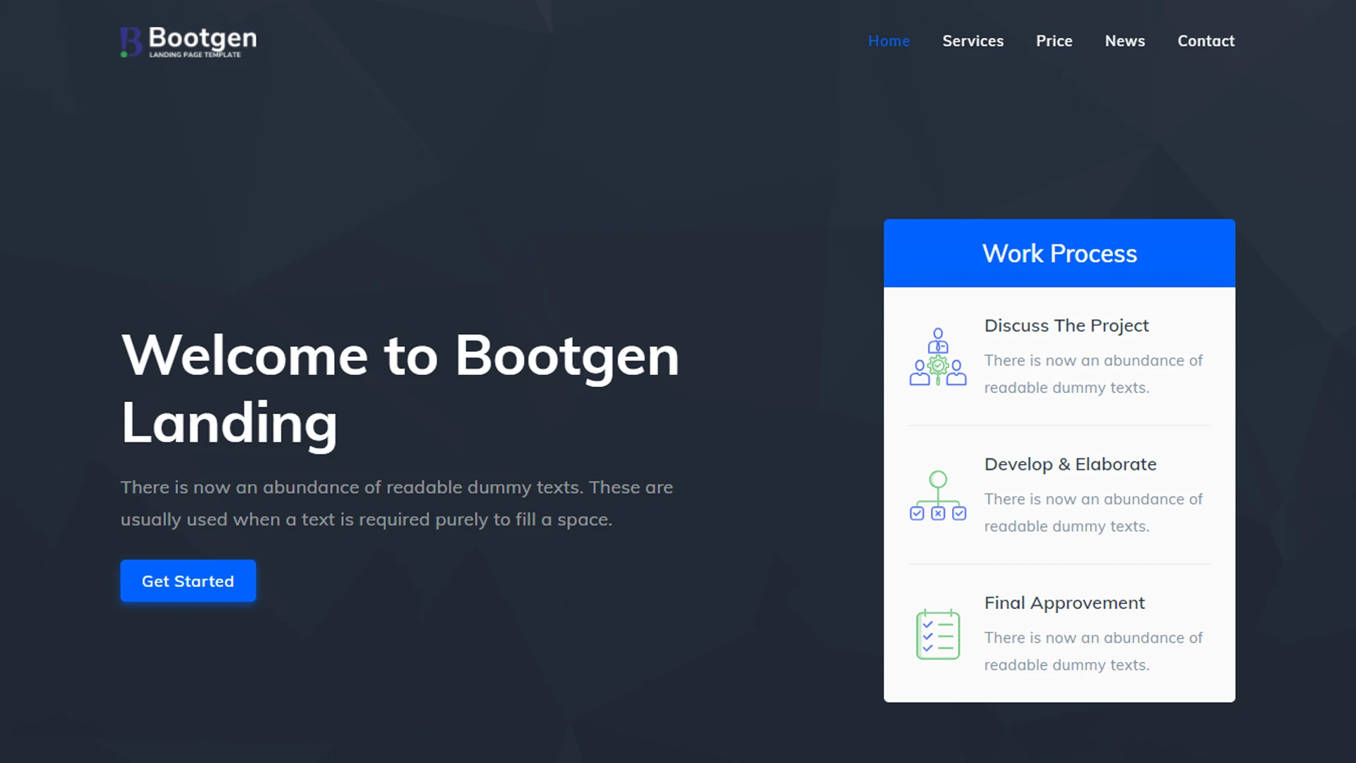 Bootgen - Bootstrap 5 Multipurpose Landing Page HTML Template