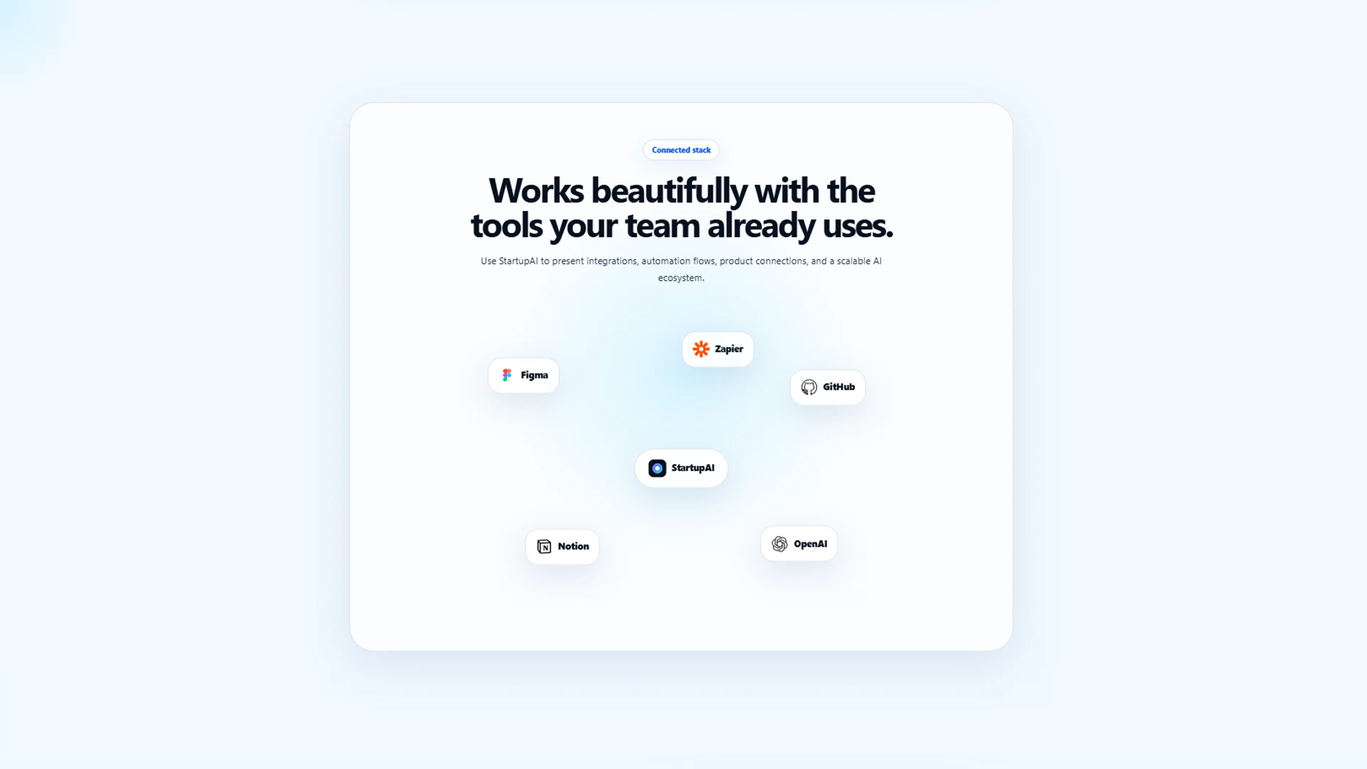 StartupAI - AI SaaS React Website Template