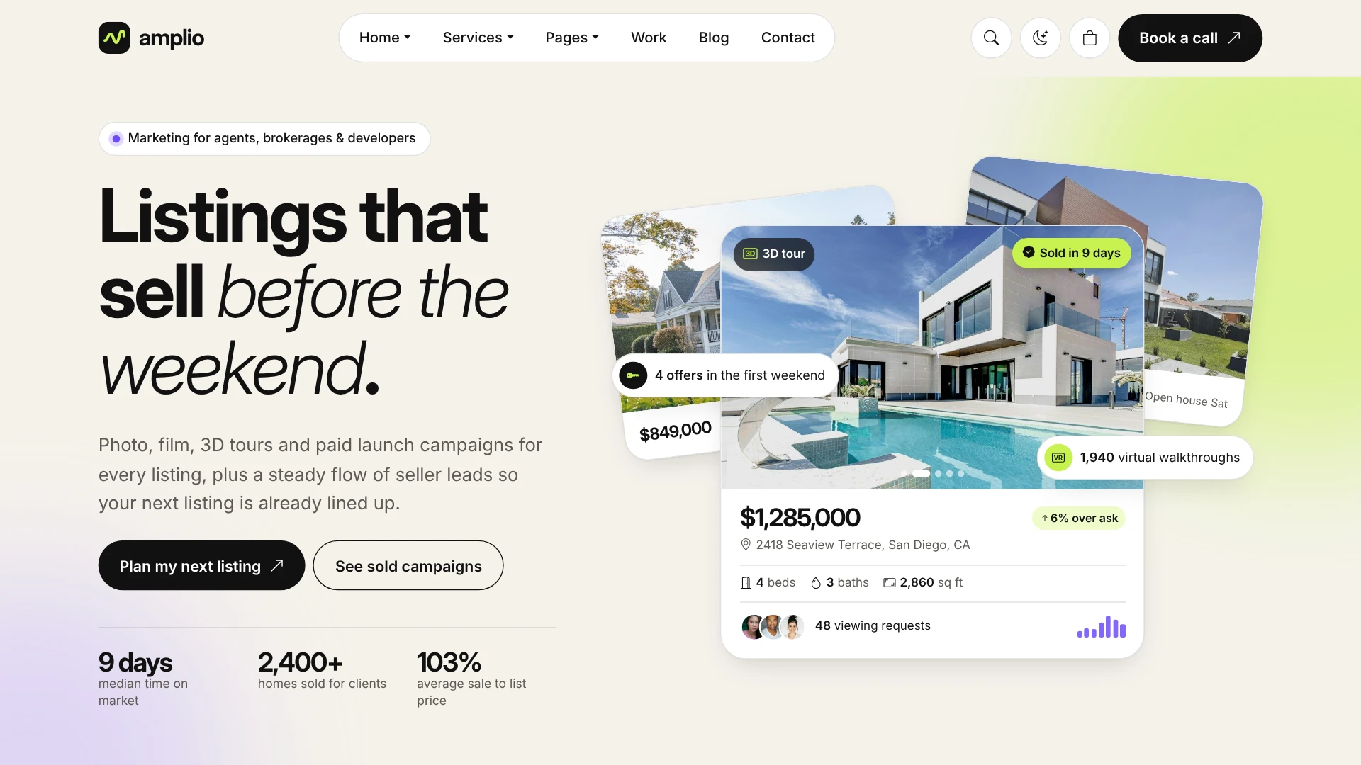 Amplio - Digital Marketing Agency WordPress Theme (Screenshot 30 of 66)
