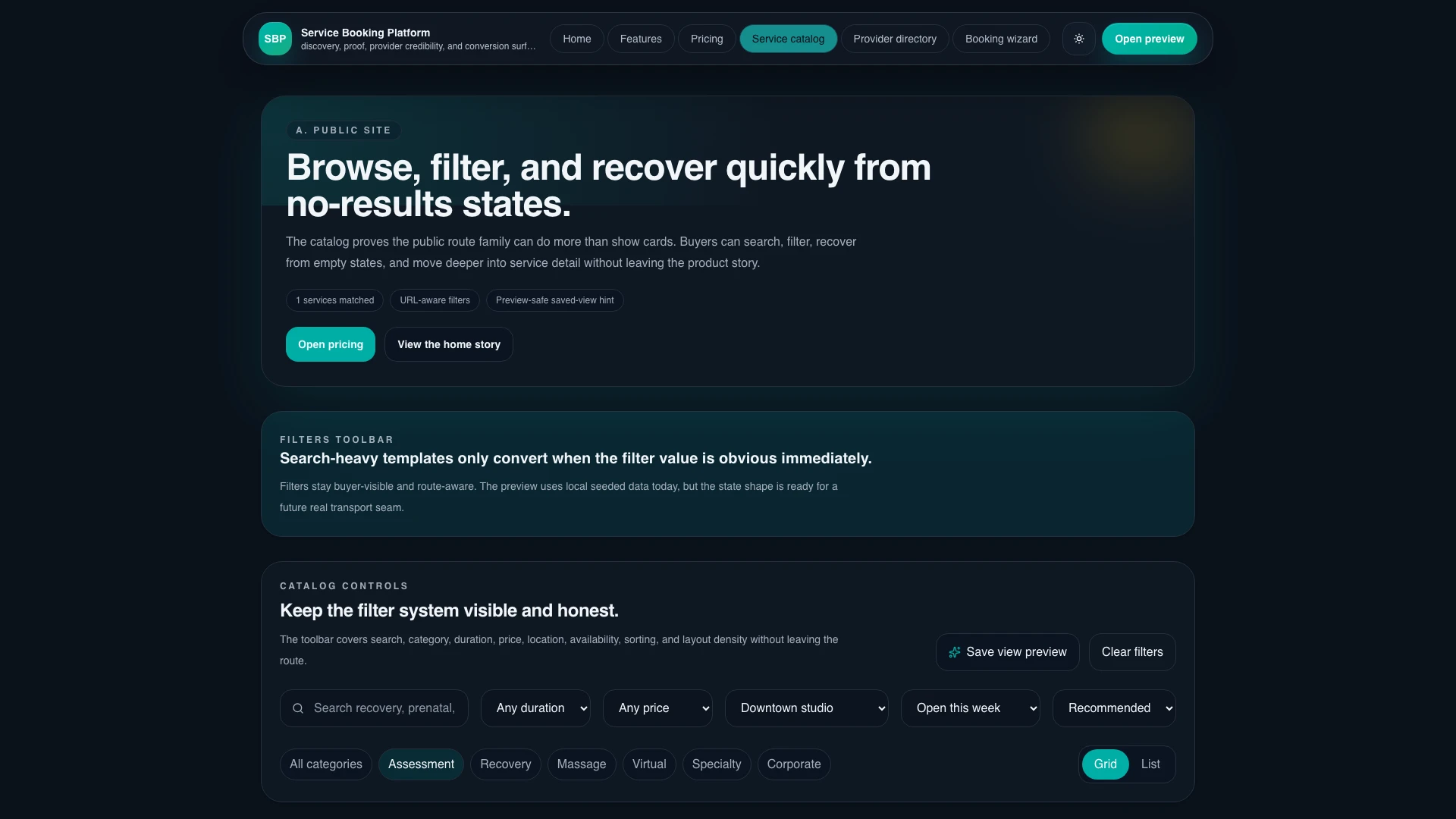 ServiceFlow - Service Booking Platform, CRM & Admin Template