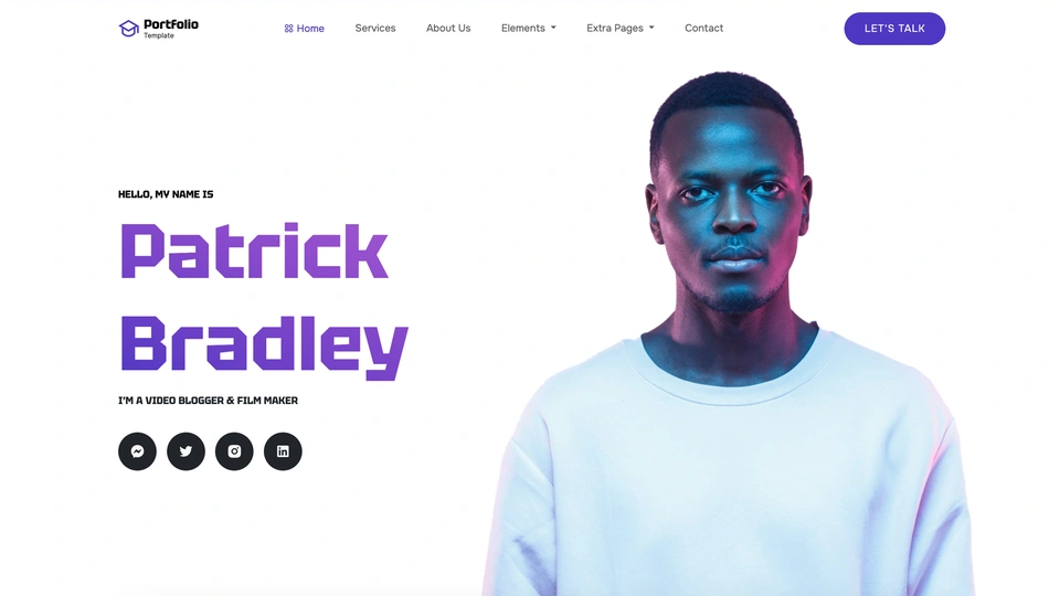 Portflo - Resume & Portfolio Website Template