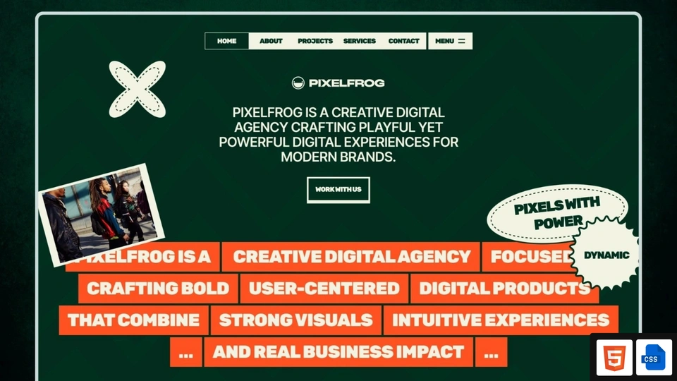 Pixelfrog - Creative Digital Agency HTML Template