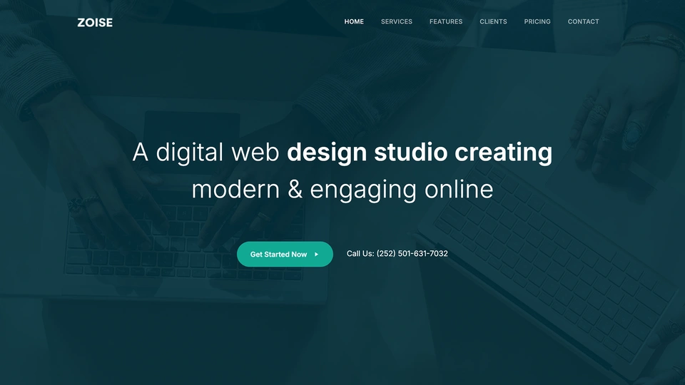 Zoise - Bootstrap 5 Landing Page HTML Template