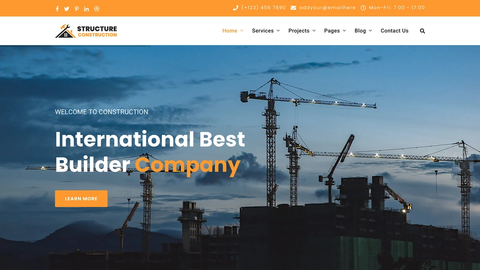 Structure - Building Construction Template