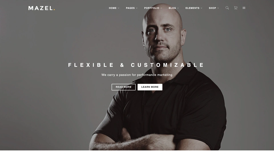 Mazel - Multipurpose Bootstrap HTML Template