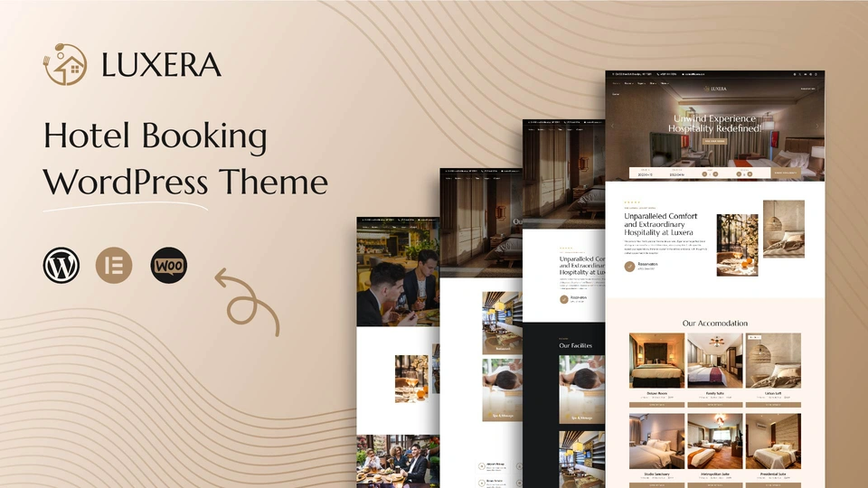 Luxera - Hotel Booking WordPress Theme