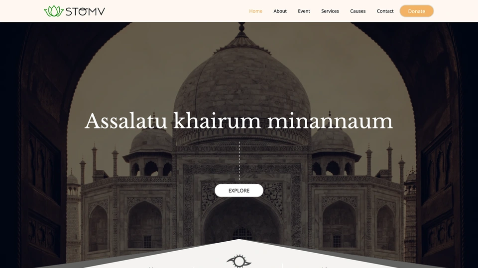 Stomv - Religious Charity Template
