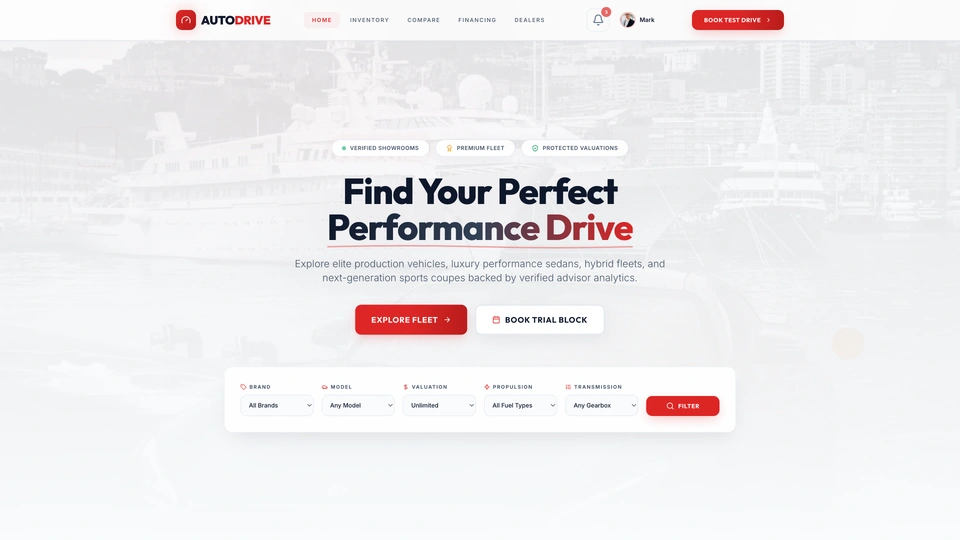 AutoDrive - Premium Luxury Car Dealer and Vehicle Marketplace HTML Template