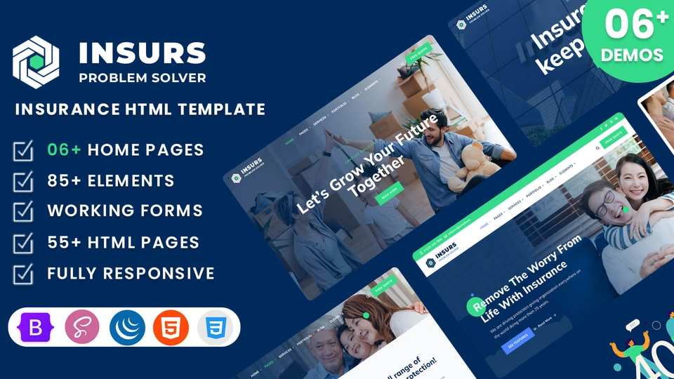 Insurs - Insurance HTML Template